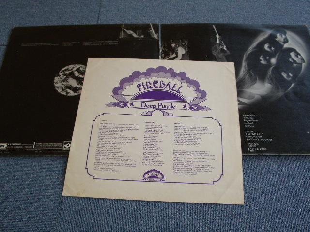 画像: DEEP PURPLE - FIREBALL / 1971 UK ORIGINAL LP 