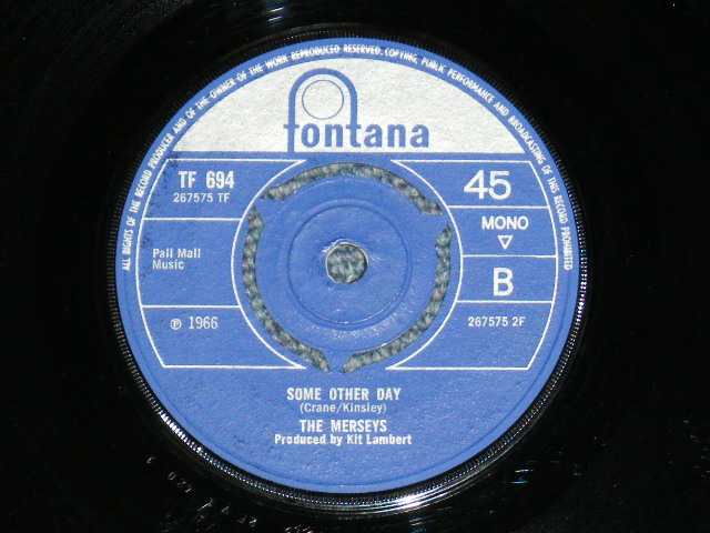 画像: THE MERSEYS - SORROW / 1966 UK ORIGINAL  7"Single