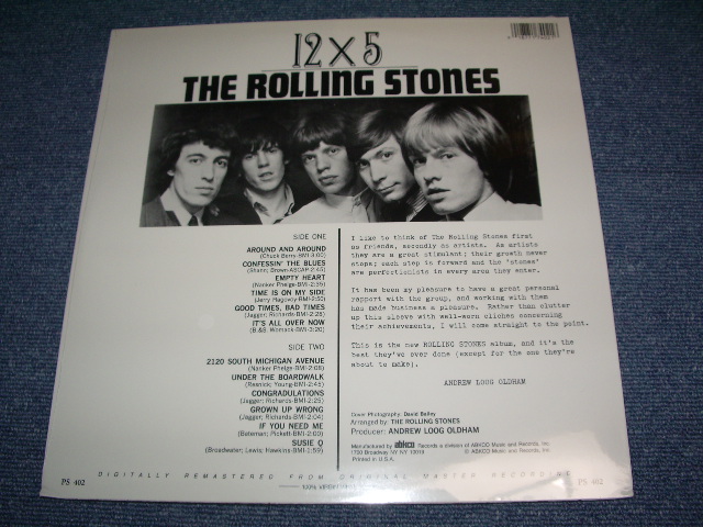 画像: ROLLING STONES - 12x5   /  US REISSUE SEALED LP