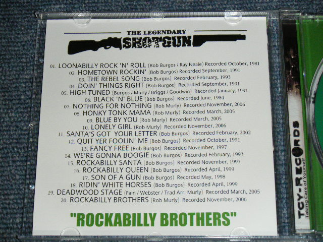 画像: SHOTGUN - ROCKABILLY BROTHERS / 2010 SWITZERLAND ORIGINAL Brand New CD