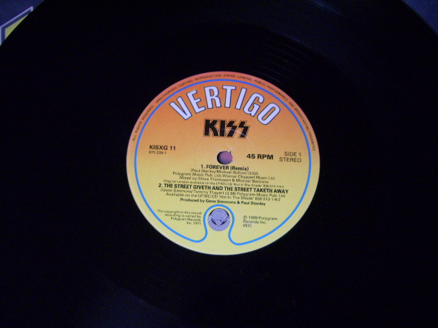 画像: KISS - FOREVER   /  1990 UK ORIGINAL 12"