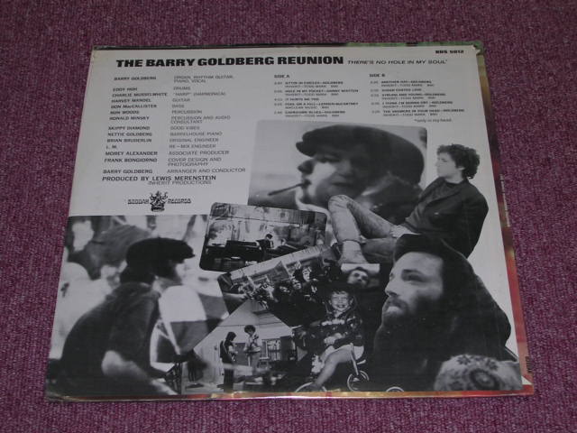 画像: THE BARRY GOLDBERG REUNION - THERE'S NO IN MY SOUL / US ORIGINAL Sealed LP 