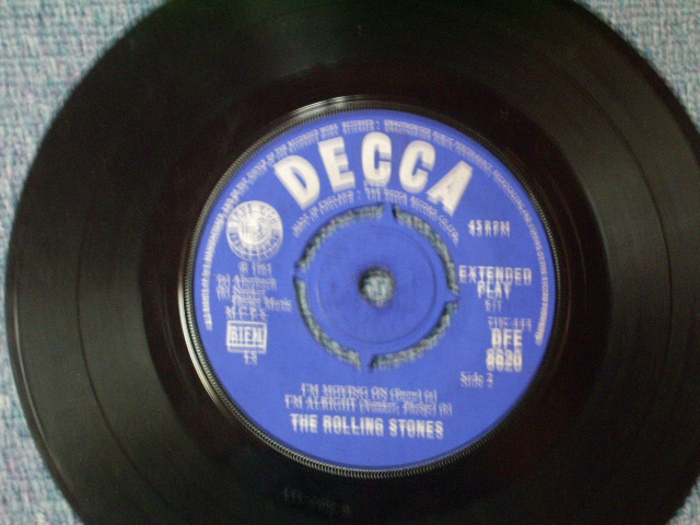 画像: THE ROLLING STONES - GOT LIVE IF YOU WANT IT / 1965 UK  ORIGINAL 7"EP with PICTURE SLEEVE 
