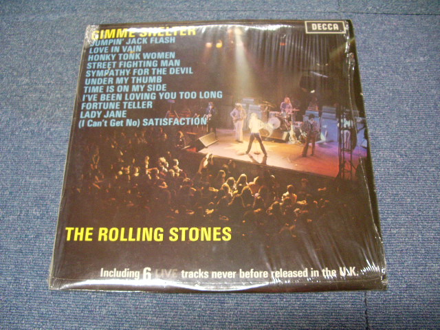 画像1: ROLLING STONES - GIMME SHELTER (Matrix #A) XZAL-10820,P-1W   B) XZAL-10821,P-1W) (MINT-/MINT-) / 1971 UK ENGLAND ORIGINAL LP With SHRINK WRAP 