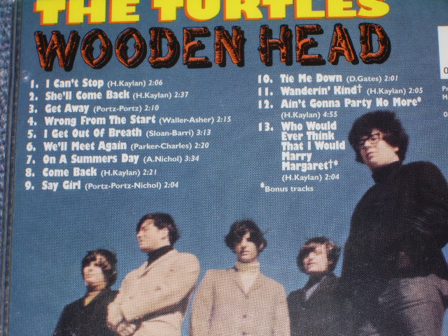 画像: TURTLES - WOODEN HEAD / 1996 US AMERICA Brand New SEALED CD  out-of-print now