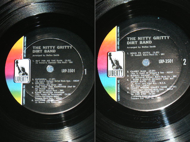 画像: THE NITTY GRITTY DIRT BAND - THE NITTY GRITTY DIRT BAND (Ex+/Ex+++ Looks:MINT- )/ 1967 US AMERICA  ORIGINAL MONO LP 