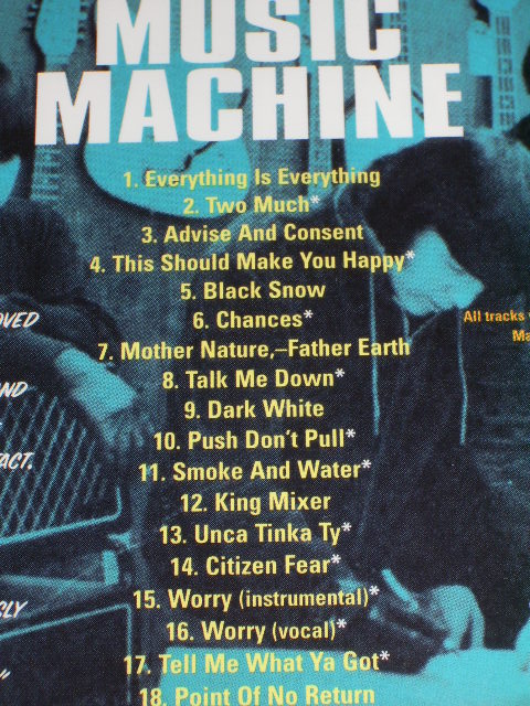 画像: MUSIC MACHINE - IGNITION  BONIWELL MUSIC MACHINE / 2000 US SEALED NEW CD