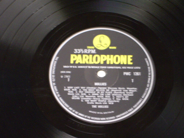 画像: THE HOLLIES - HOLLIES  / 1965 UK ORIGINAL "YELLOW PARLOPHONE" MONO  LP 