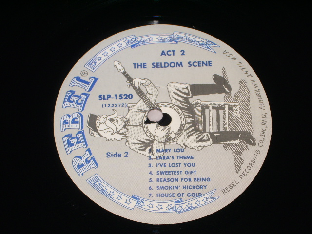 画像: THE SELDOM SCENE - ACT TWO   /   US STEREO LP