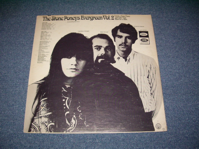 画像: THE STONE PONEYS (LINDA RONSTADT ) - EVERGREEN VOL.2 / 1967 US ORIGINAL STEREO LP