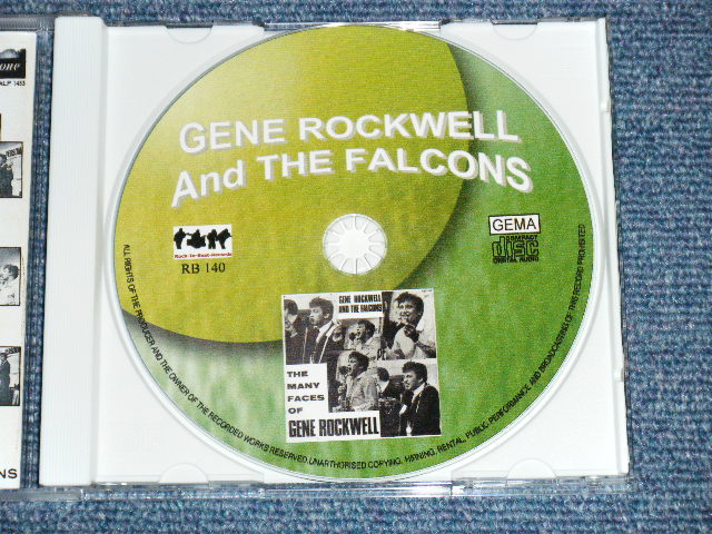 画像: GENE ROCKWELL and THE FALCONS - THE MANY FACES OF GENE ROCKWELL / GERMAN Brand New CD-R 