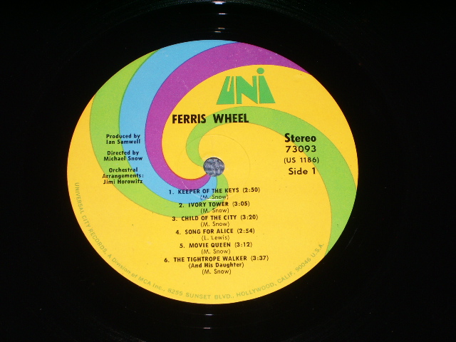 画像: FERRIS WHEEL ( With LINDA LEWIS ) -  FERRIS WHEEL ( BRITISH SOFT PSYCHE )  / 1970 US ORIGINAL LP 