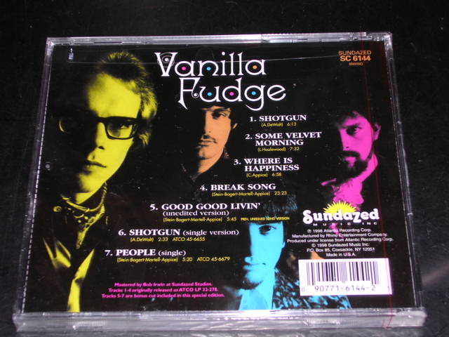 画像: VANILLA FUDGE - NEAR THE BEGINNING  / 1998 US SEALED CD 