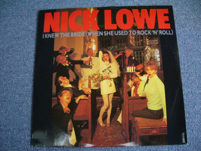 画像1: NICK LOWE - I KNEW THE BRIDE   / 1985 UK ORIGINAL 12" 