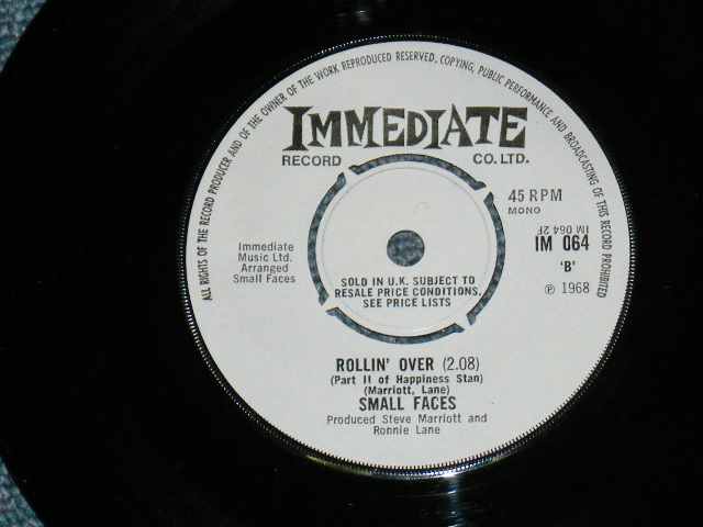 画像: SMALL FACES - LAZY SUNDAY / 1968 UK ORIGINAL 7" Single 