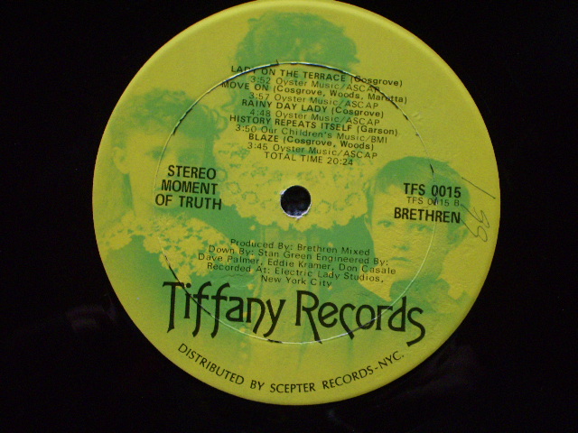 画像: BRETHREN - MOMENT OF TRUTH ( With RALPH MacDONALD / FUNKY ROCK / RARE GROOVE ) / 1971 US ORIGINAL LP 
