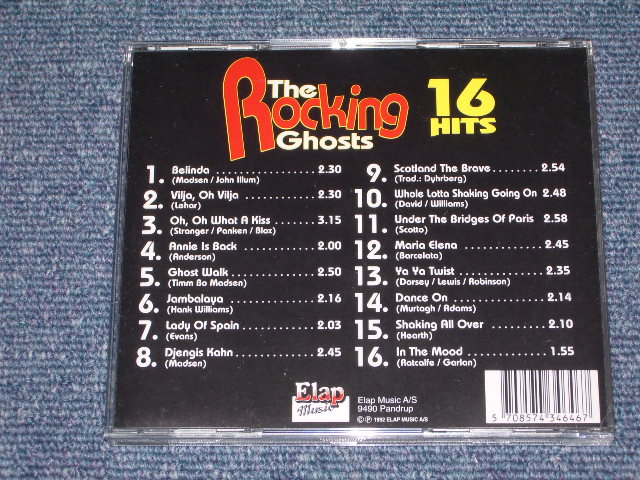 画像: THE ROCKING GHOSTS - 16 HITS ( 60's EUROPEAN  BEAT & INSTRO. )  / 1992 EUROPEAN  Brand New CD