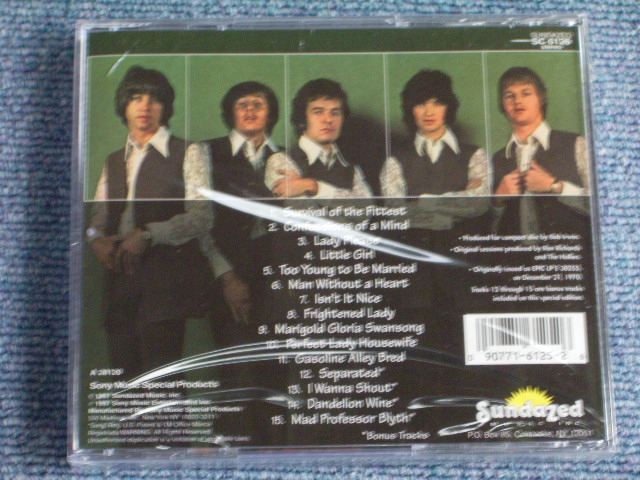 画像: THE HOLLIES - MOVING FINGER / 1997 US Brand New  Sealed  CD 