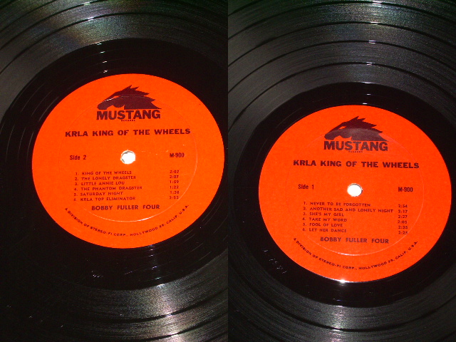 画像: THE BOBBY FULLER FOUR - KRLAKING OF THE WHEELS ( With AUTO GRAPHGED / SIGNED? / Ex++/MINT- )  / 1965  US ORIGINAL MONO  LP 