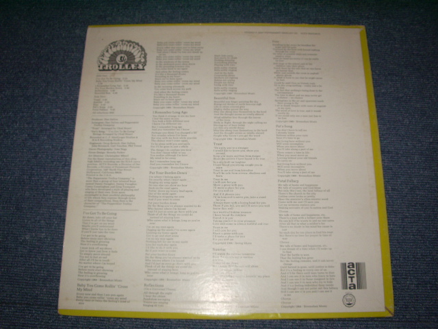 画像: THE PEPPERMINT TROLLEY COMPANY - THE PEPPERMINT TROLLEY COMPANY   / 1968 US ORIGINAL LP 