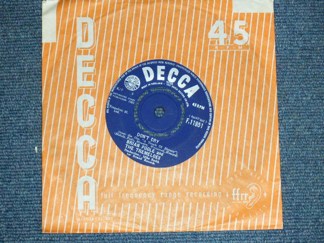 画像: BRIAN POOLE and THE TREMELOES - TWELV STEPS TO LOVE / 1964 UK ORIGINAL 7"Single