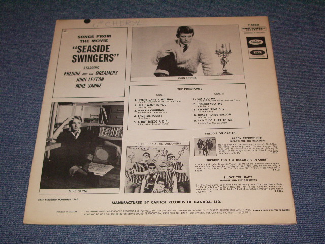 画像: FREDDIE And The DREAMERS - SEASIDE SWINGERS   / 1965 CANADA ORIGINALMONO LP  