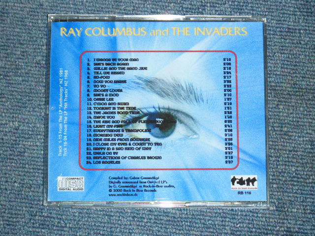画像: RAY COLUMBUS and THE INVADERS - RAY COLUMBUS and THE INVADERS / GERMAN Brand New CD-R 