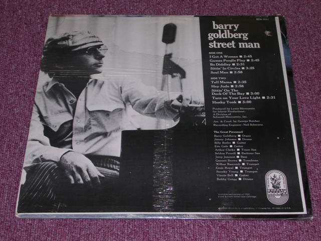 画像: BARRY GOLDBERG -  STREET MAN / US ORIGINAL Sealed LP 