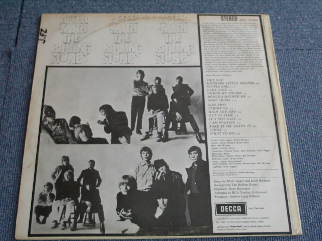 画像: ROLLING STONES - AFTERMATH /  1966 UK ORIGINAL STEREO LP 