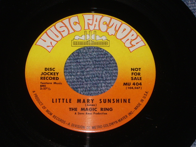 画像: THE MAGIC RING - DO I LOVE YOU (COVER SONG of THE RONETTES)  / 1960'S US ORIGINAL 7"Single Release From MINOR Label