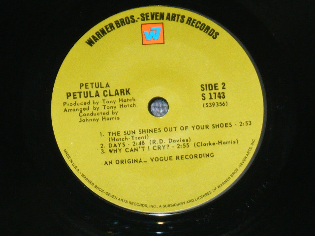 画像: PETULA CLARK - PETULA ( JUKE BOX EP )  / 1968 US ORIGINAL  7"EP With PICTURE SLEEVE