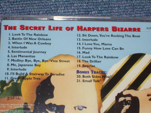 画像: HARPERS BIZARRE -THE SECRET LIFE OF / 2001 US SEALED NEW CD