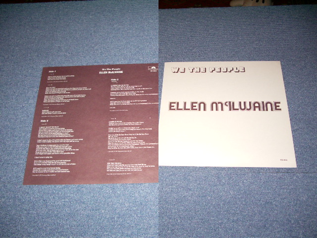画像: ELLEN MciLWAINE - WE THE PEOPLE  / 1973 US ORIGINAL White Label Promo  LP