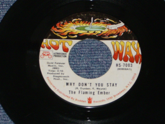 画像: THE FLAMING EMBER - WESTBOUND #9  / 1970 US ORIGINAL 7"45 Single