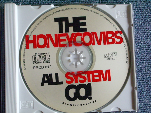 画像: HONEYCOMBS - THE HONEYCOMBS+ALL SYSTEM GO! /2000? VENEZUELA  NEW  CD