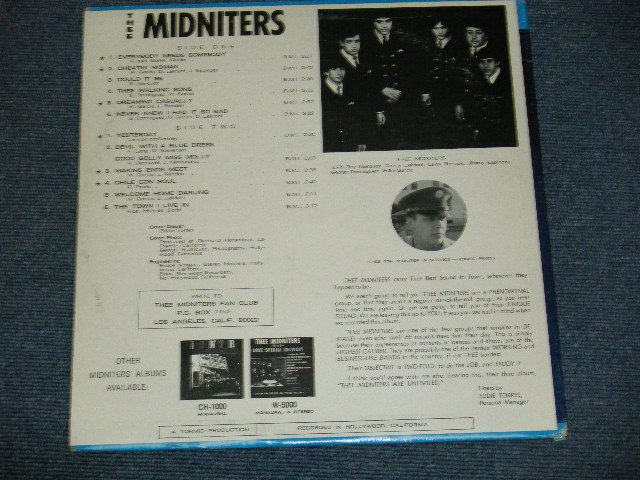 画像: THEE MIDNITERS - UNLIMITED / 1966 US ORIGINAL Stereo LP