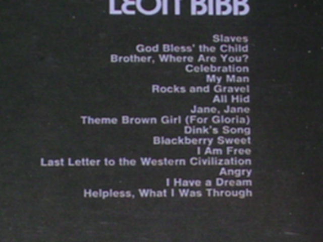 画像: LEON BIBB - FOMENT, FERMENT, FREE...FREE  / US ORIGINAL SEALED LP