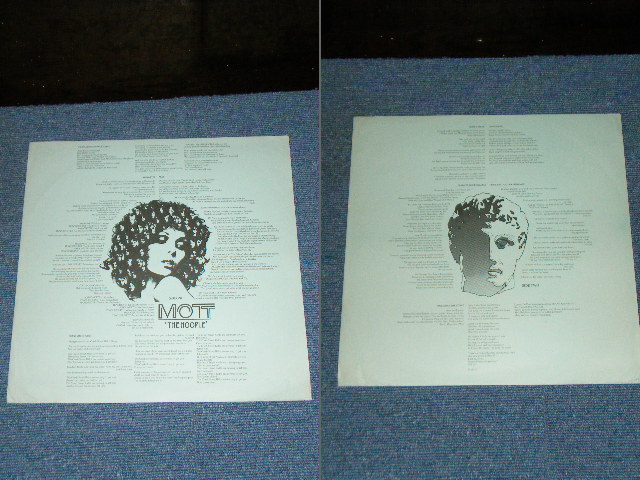 画像: MOTT THE HOOPLE  - THE HOOPLE ( Ex/Ex+++ ; With TITLE Sticker & INSERTS  ) / 1974 UK ORIGINAL Used LP  