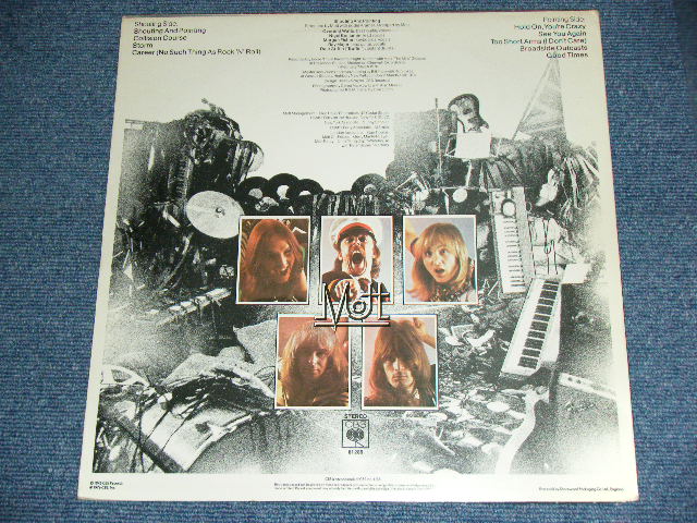 画像: MOTT  - SHOOTING & POINTING  /  1976 UK ORIGINAL With INSERTSUsed LP 