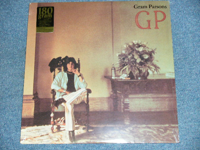 画像1: GRAM PARSONS of THE BYRDS  -  GP (Matrix #    A) MS-1-2123  WW-2   B) MS-2-2123  WW-2 ) ( Ex-/Ex+++ Looks:Ex+++) / 1973 US AMERICA ORIGINAL "BROWN with ORANGE 'r' Label"  Used LP