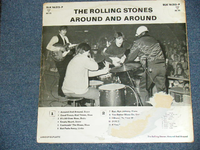 画像: ROLLING STONES - AROUND AND AROUND /  1964 GERMAN ORIGINAL LP 