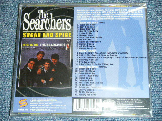 画像: THE SEARCHERS - SUGAR & SPICE ( MONO / STEREO + BONUS ) / 2001 UK SEALED CD 