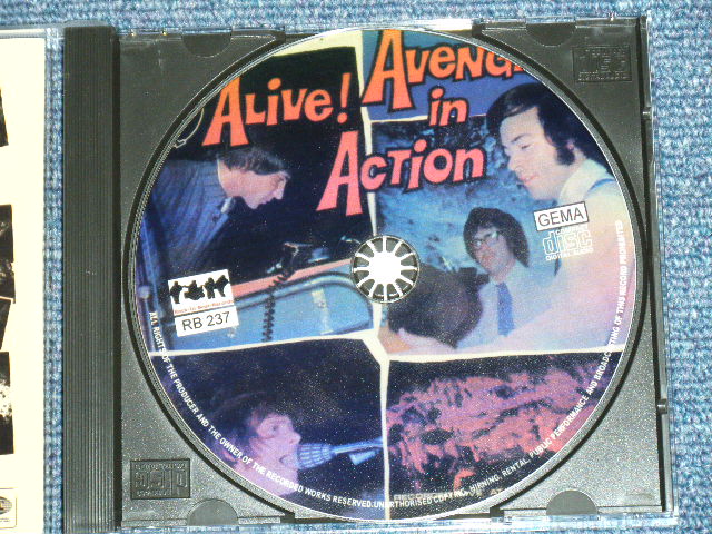 画像: THE AVENGERS - ALIVE! AVENGERS IN ACTION   / GERMAN Brand New CD-R  Special Order Only Our Store