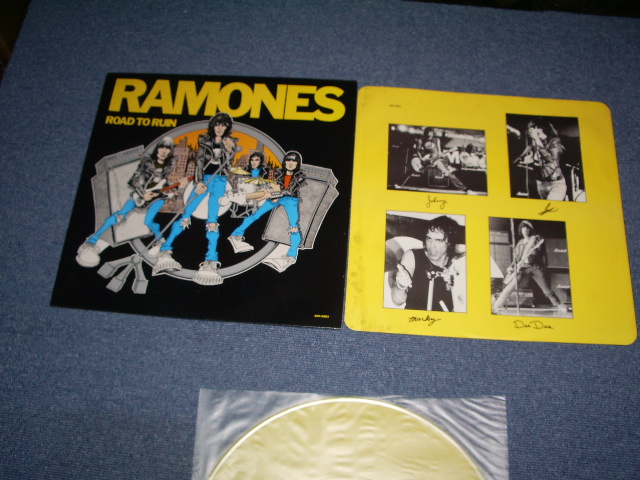 画像1: RAMONES  -  ROAD TO RUIN ( LIMITED YELLOW WAX / VINYL )  / UK ORIGINAL  LP 