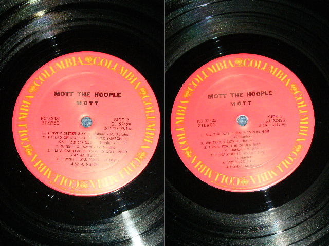 画像: MOTT THE HOOPLE  - MOTT/ 1973 US ORIGINAL Used LP  