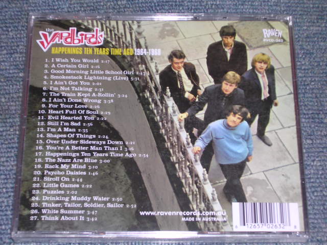 画像: THE YARDBIRDS - HAPPENINGS TEN YEARS TIME AGO 1964-1968 / 2008 AUSTRALIA  SEALED  CD