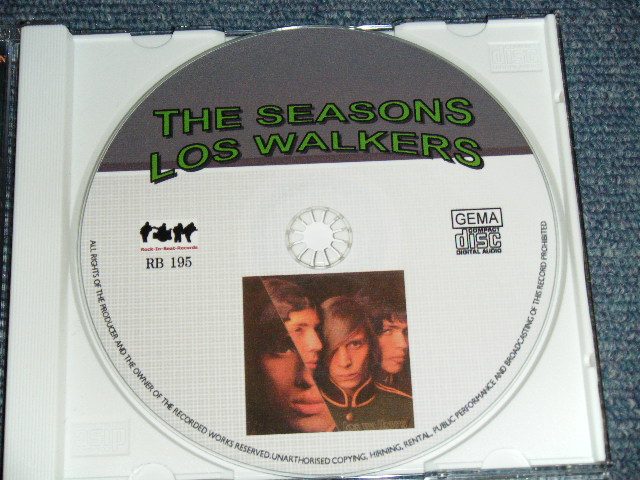 画像: THE SEASONS + LOS WALKERS - TWO GREAT BEAT LP's on 1 CD  / GERMAN Brand New  CD-R 