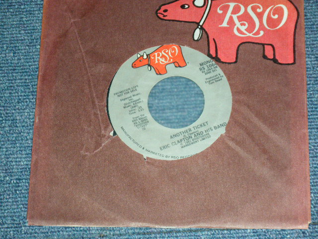 画像: ERIC CLAPTON - ANOTHER TICKET ( Promo Only Same Flip MONO/STEREO ) / 1981 US ORIGINAL PROMO Only 7"Single