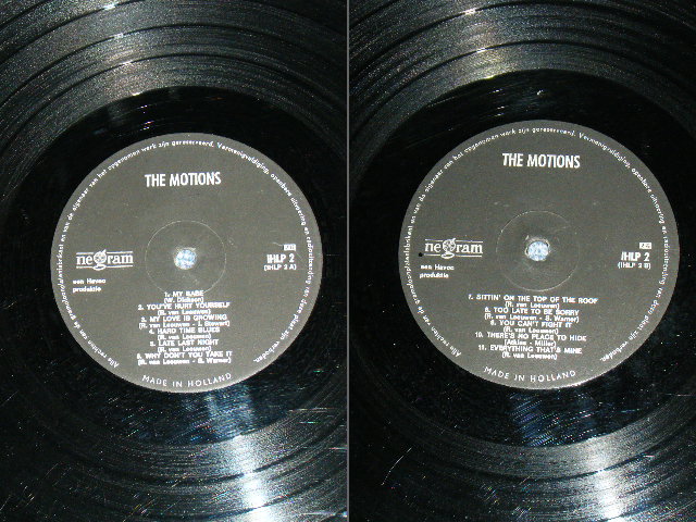 画像: MOTIONS - THEIR OWN WAY / 1966 HOLLAND ORIGINAL MONO LP 