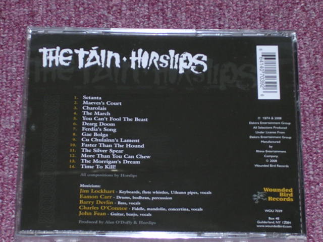 画像: HORSLIPS - THE TAIN / US SEALED NEW CD